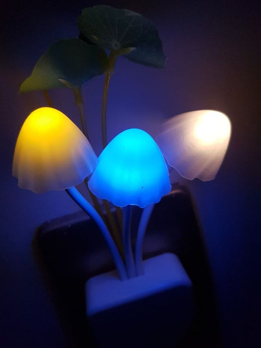 3d LED Mushroom Light COLORFUL