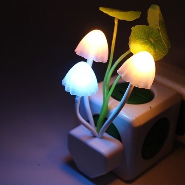 3d LED Mushroom Light COLORFUL