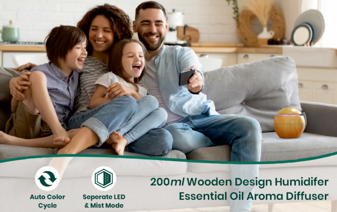 Small Ultrasonic Aroma Humidifier