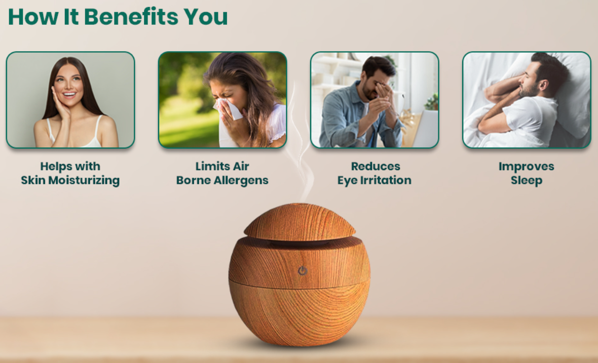 Small Ultrasonic Aroma Humidifier