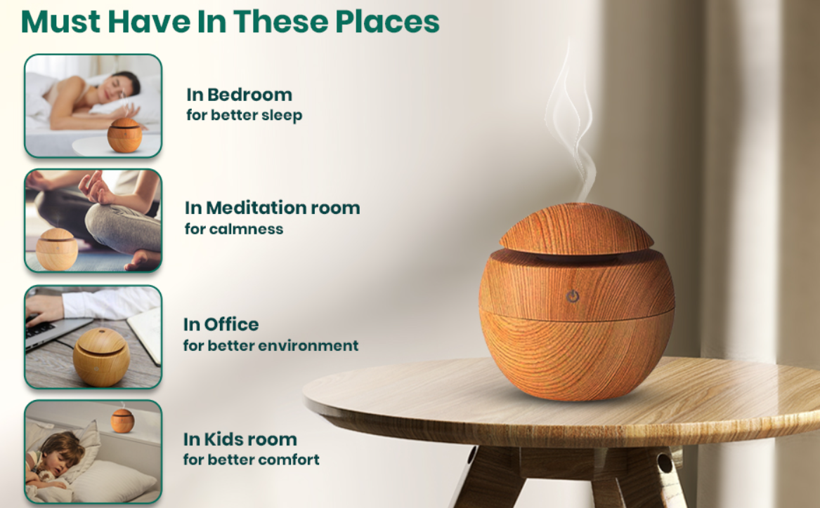 Small Ultrasonic Aroma Humidifier