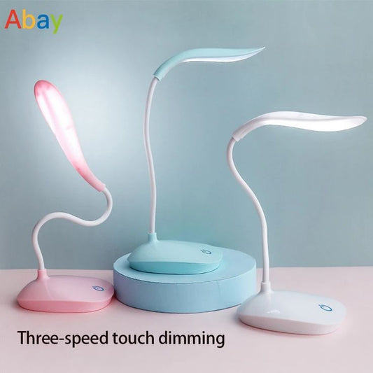 Desk Lamp with flexible Gooseneck - 3 Levels of Brightness