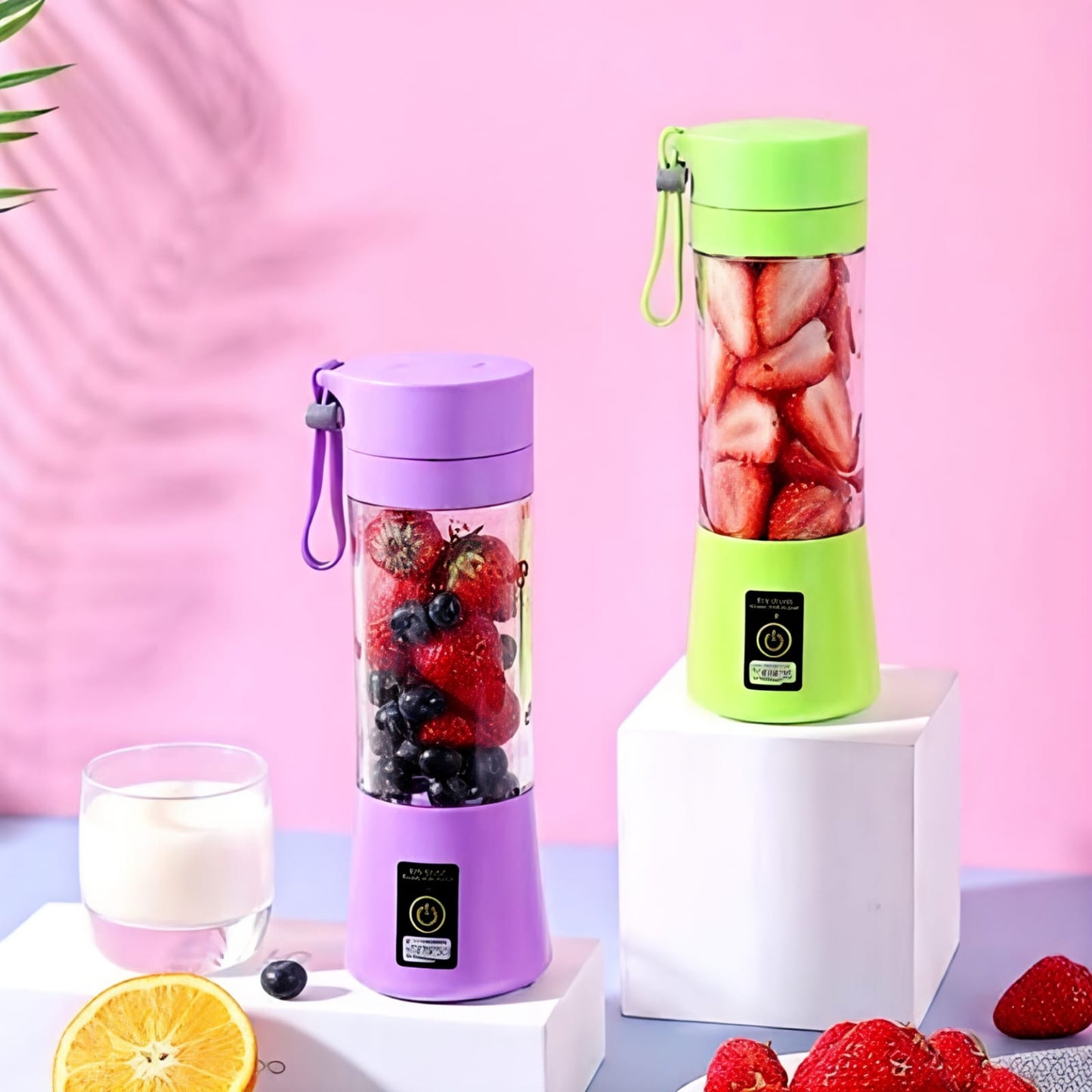 Portable & Rechargeable Battery Juice Blender