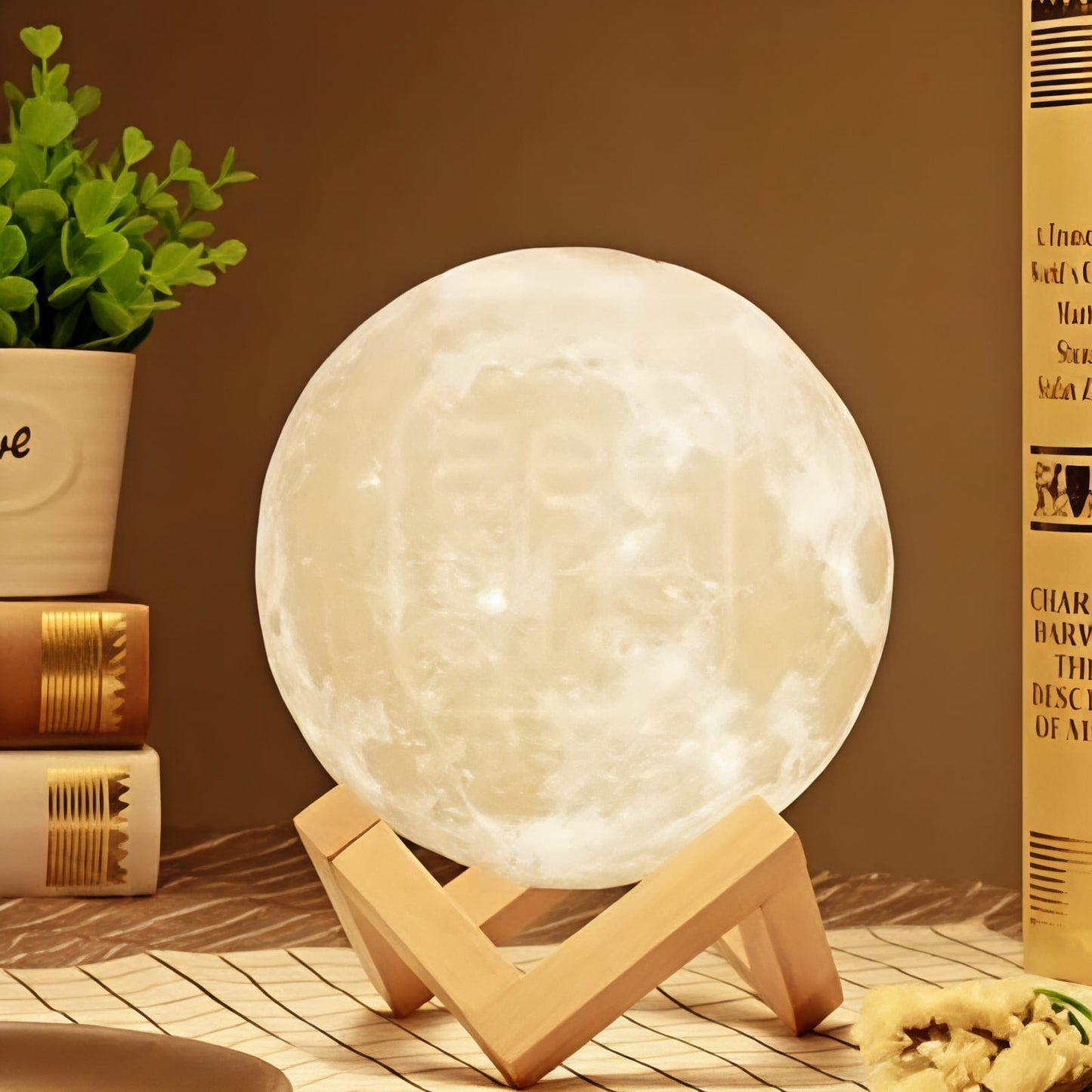 Mind Glowing Moon Lamp - 3D Moon Light
