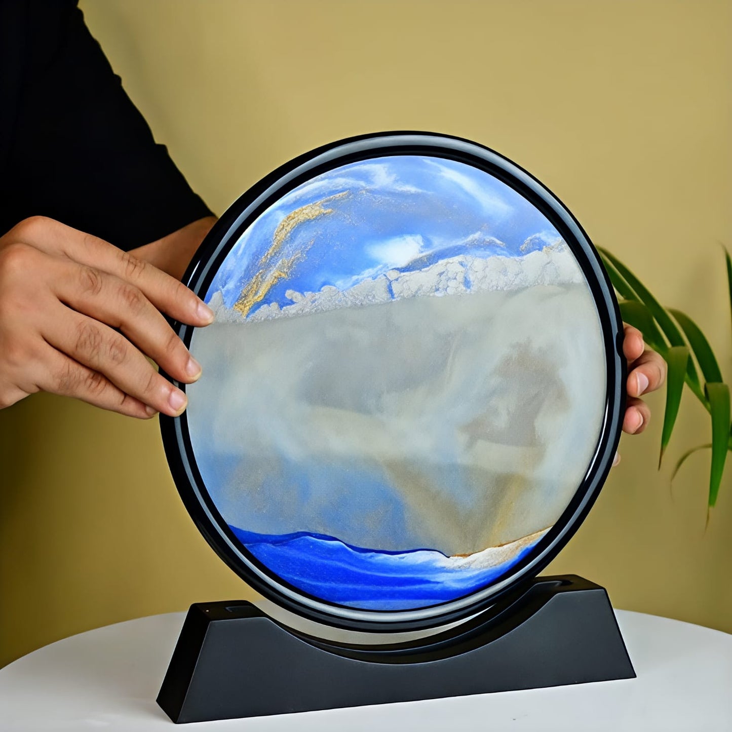 Sand Art Elegant Sculpture - Trendy Home Decor