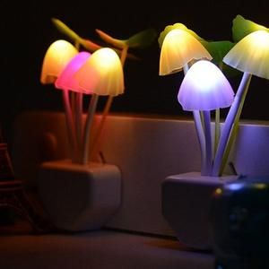 3d LED Mushroom Light COLORFUL